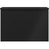 Mexen Orio gabinete de baño de 70 cm con lavabo Otis, 1 cajón, negro mate - 91A10-07047-1-BF71-W18M71