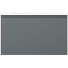 Mexen Orio Badezimmerschrank 80 cm mit Waschbecken Otis, 1 Schublade, grafit matt/weiß matt - 91A10-08047-1-BF66-W18M01