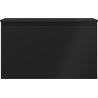 Mexen Orio badkamerkast 80 cm met wastafel Otis, 1 lade, zwarte mat - 91A10-08047-1-BF71-W18M71