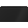 Mexen Orio Badezimmerschrank 90 cm mit Waschbecken Otis, 1 Schublade, schwarz matt - 91A10-09047-1-BF71-W18M71