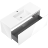 Mexen Orio mueble de baño 120 cm con lavabo Otis, 1 cajón, blanco brillo - 91A10-12047-1-BF00-W18M00