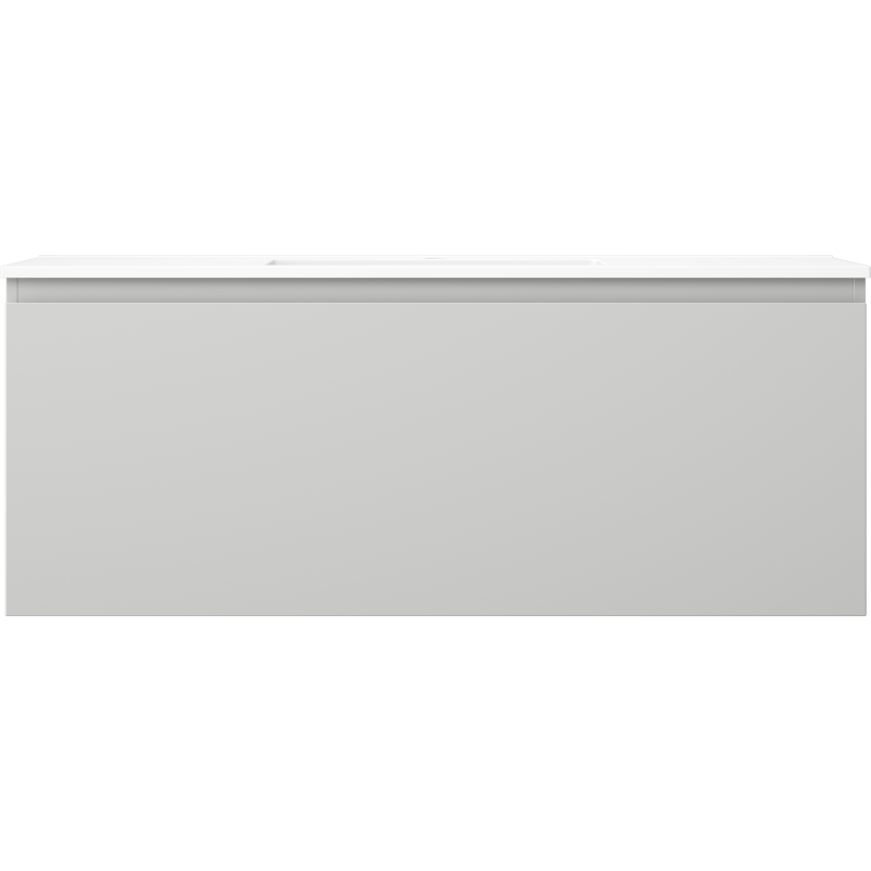 Mexen Orio armario de baño 120 cm con lavabo Otis, 1 cajón, gris mate/blanco mate - 91A10-12047-1-BF62-W18M01