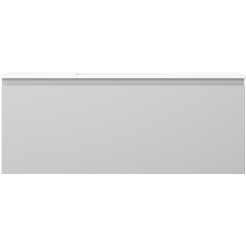 Mexen Orio mobile da bagno 120 cm con lavabo Otis, 1 cassetto, grigio opaco/bianco opaco - 91A10-12047-1-BF62-W18M01