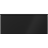 Mexen Orio armario de baño 120 cm con lavabo Otis, 1 cajón, negro mate - 91A10-12047-1-BF71-W18M71