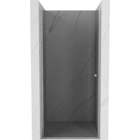 Mexen Pretoria duschdörrar svängbara 80 cm, grafit, krom - 852-080-000-01-40