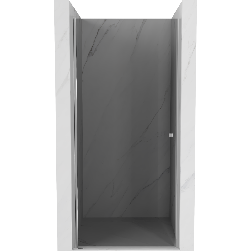 Mexen Pretoria draaideur voor douche 90 cm, grafiet, chroom - 852-090-000-01-40