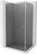 Mexen Pretoria Duschkabine, schwenkbar 70 x 120 cm, Graphit, Chrom - 852-070-120-01-40