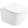 Mexen Lena 2.0 wc školjka Rimless s slim sedežem počasnega spuščanja, duroplast, bel sijaj - 3022L4000