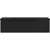 Mexen Orio Badezimmerunterschrank 90 cm mit Waschbecken Otis, 1 Schublade, schwarz matt - 91A10-09023-1-BF71-W18M71
