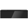 Mexen Orio Badezimmerschrank 90 cm mit Waschbecken Otis, 1 Schublade, schwarz glänzend/schwarz matt - 91A10-09023-1-BF70-W18M71