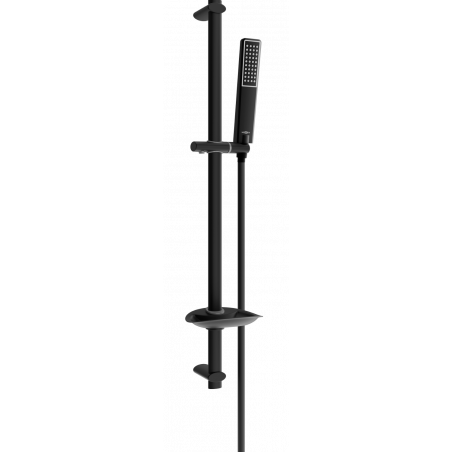 Mexen DB72 Schiebbares Duschset, schwarz - 785724584-70