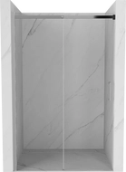 Mexen Omega portas de duche deslizantes 100 cm, transparentes, cromadas - 825-100-000-01-00