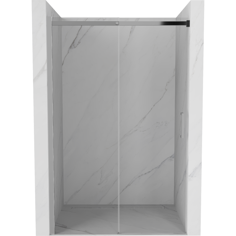 Mexen Omega porte de douche coulissante 120 cm, transparent, chrome - 825-120-000-01-00