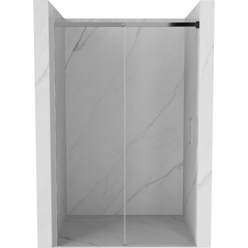Mexen Omega drzwi prysznicowe rozsuwane 140 cm, transparent, chrom - 825-140-000-01-00