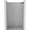 Mexen Omega puerta de ducha corredera 140 cm, transparente, cromo - 825-140-000-01-00
