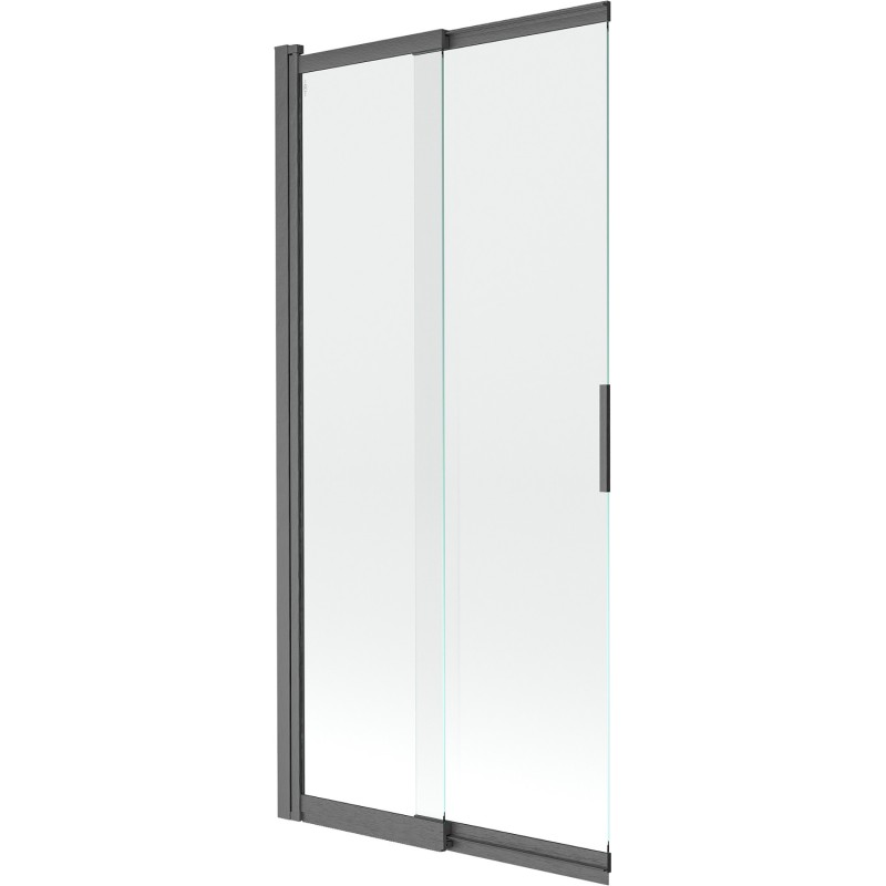 Mexen Fox Deux-deeler Duschmauer 85 x 150 cm, transparent, gebierft Gun Grey - 891-085-002-66-00