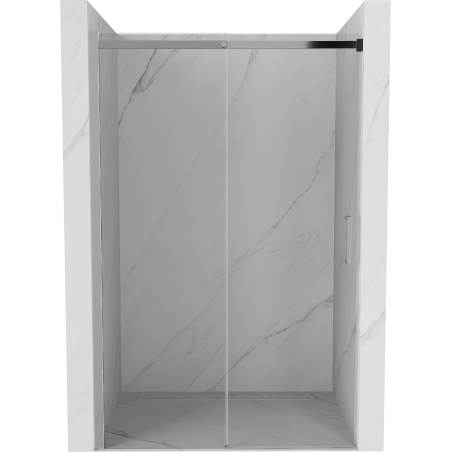 Mexen Omega skjutdörrar för dusch 160 cm, transparent, krom - 825-160-000-01-00