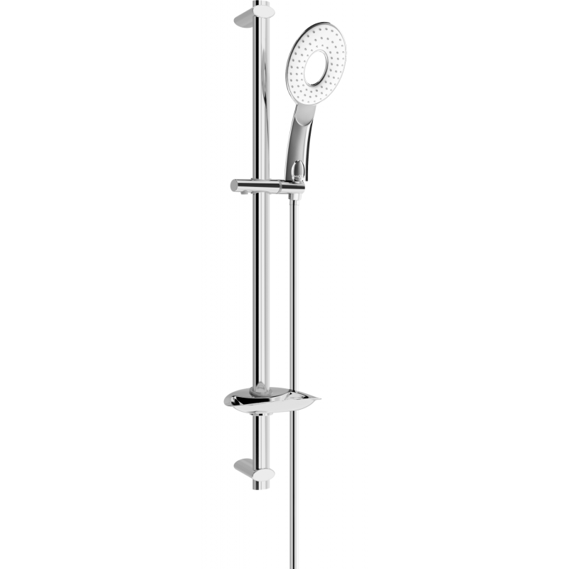 Mexen DB73 sliding shower set, chrome - 785734584-02