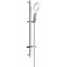 Mexen DB73 sliding shower set, chrome - 785734584-02