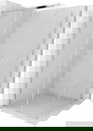 Mexen Omega συρόμενη καμπίνα ντους 100 x 100 cm, διαφανής, χρώμιο - 825-100-100-01-00