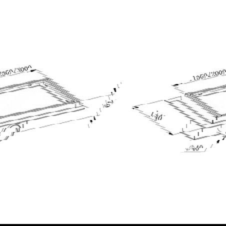 Mexen Flat-Q M13 quadratischer Bodenablauf 15 x 15 cm, gebürstetes Kupfer - 1C10015
