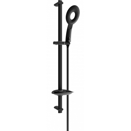 Mexen DB73 sliding shower set, black - 785734584-70