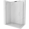 Mexen Omega sliding shower cabin 140 x 70 cm, transparent, chrome - 825-140-070-01-00