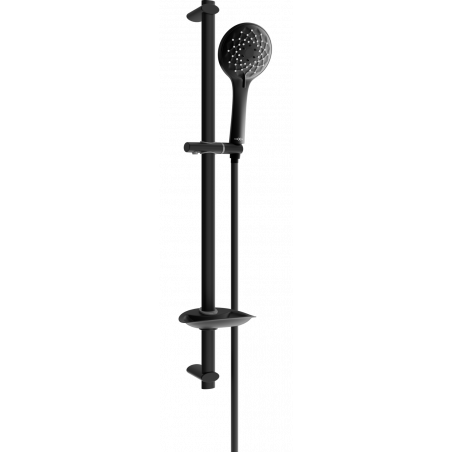 Mexen DB74 sliding shower set, black - 785744584-70