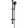 Mexen DB74 schwarzes, verschiebbares Duschset - 785744584-70