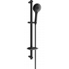 Mexen DB74 sliding shower set, black - 785744584-70