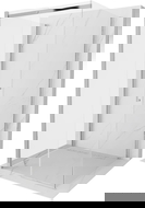 Mexen Omega-3S 3-sided sliding shower cabin 100 x 100 cm, transparent, chrome - 825-100-100-01-00-3S