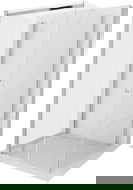 Mexen Omega-3S 3-zijdige schuifdouchecabine 100 x 100 cm, transparant, chroom - 825-100-100-01-00-3S