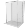 Mexen Omega kabina prysznicowa 3-ścienna, rozsuwana 110 x 90 cm, transparent, chrom - 825-110-090-01-00-3S