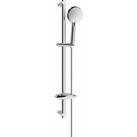 Mexen DB75 sliding shower set, chrome - 785754584-00