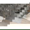 Mexen Omega schuifdouchecabine 130 x 70 cm, transparant, chroom + Flat douchebak - 825-130-070-01-00-4010