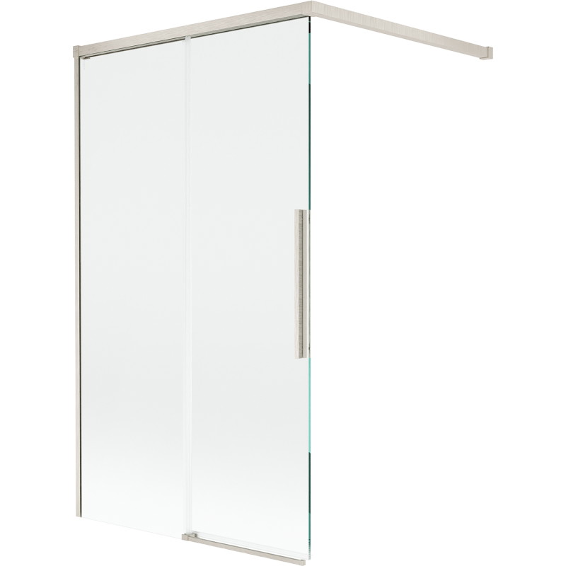 Mexen Rox kahekordsed libisevad dušiseinad 100 x 150 cm, läbipaistev, harjatud nikkel - 8C9-100-003-97-00