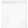 Mexen Orio bathroom cabinet 45 cm with Vela sink, 1 drawer, gloss white - 91A10-04547-1-BF00-W23M00