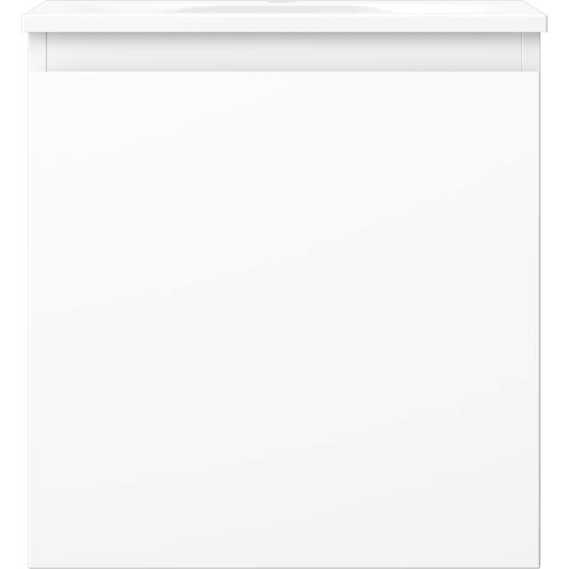 Mexen Orio badkamerkast 45 cm met wastafel Vela, 1 lade, wit mat - 91A10-04547-1-BF01-W23M01