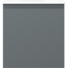 Mexen Orio Badezimmerschrank 45 cm mit Waschbecken Vela, 1 Schublade, Grafit matt/weiß matt - 91A10-04547-1-BF66-W23M01