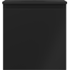 Mexen Orio meuble de salle de bain 45 cm avec lavabo Vela, 1 tiroir, noir mat - 91A10-04547-1-BF71-W23M71