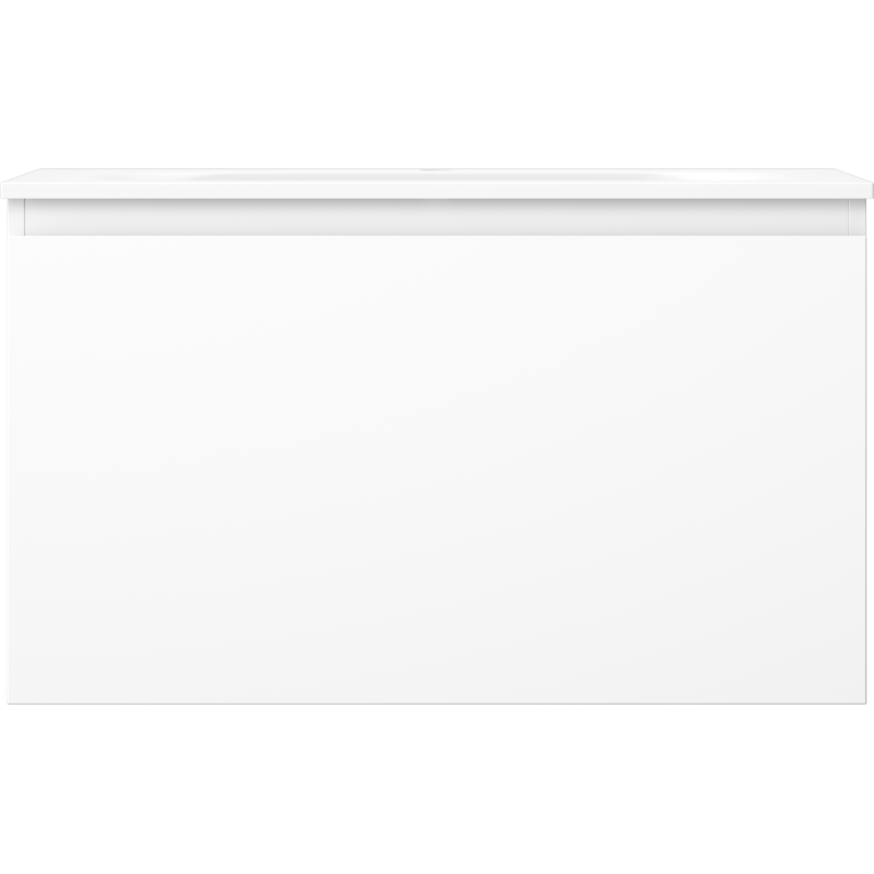 Mexen Orio armario de baño 80 cm con lavabo Vela, 1 cajón, blanco mate - 91A10-08047-1-BF01-W23M01