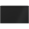 Mexen Orio Badezimmerschrank 80 cm mit Waschbecken Vela, 1 Schublade, schwarz matt - 91A10-08047-1-BF71-W23M71