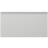 Mexen Orio Badezimmerunterschrank 90 cm mit Waschbecken Vela, 1 Schublade, grau matt/weiß matt - 91A10-09047-1-BF62-W23M01