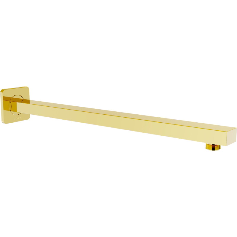 Mexen Cube braccio doccia a parete 40 cm dorato - 79112-50