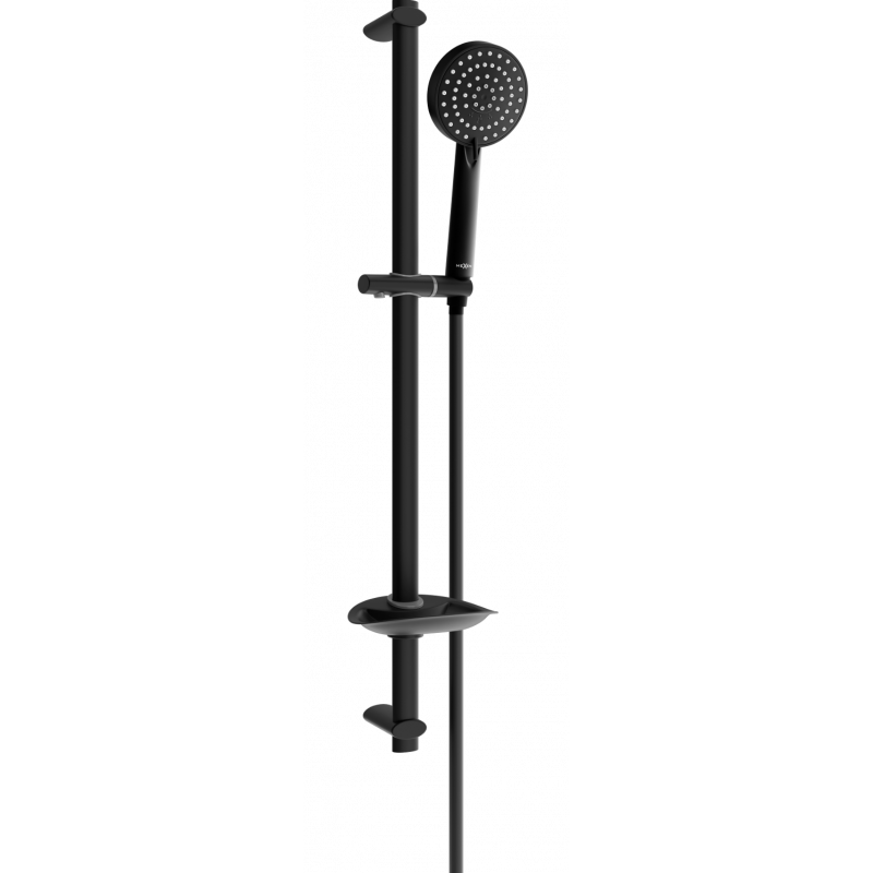 Mexen DB75 ensemble de douche coulissante, noir - 785754584-70
