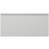 Mexen Orio Badezimmerschrank 100 cm mit Waschbecken Vela, 1 Schublade, grau matt/weiß matt - 91A10-10047-1-BF62-W23M01