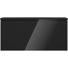 Mexen Orio armário de casa de banho 100 cm com lavatório Vela, 1 gaveta, preto brilho/preto mate - 91A10-10047-1-BF70-W23M71