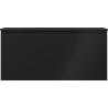 Mexen Orio bathroom cabinet 100 cm with Vela washbasin, 1 drawer, black matte - 91A10-10047-1-BF71-W23M71