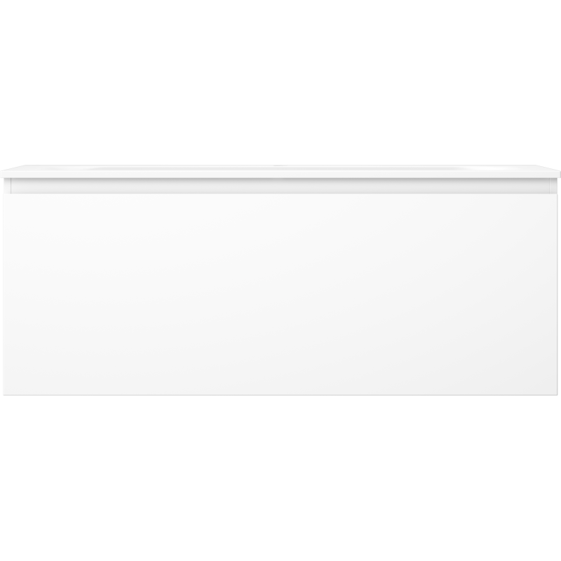 Mexen Orio armário de casa de banho 120 cm com lavatório Vela, 1 gaveta, branco mate - 91A10-12047-1-BF01-W23M01