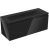 Mexen Orio meuble de salle de bains 120 cm avec lavabo Vela, 1 tiroir, noir brillant/noir mat - 91A10-12047-1-BF70-W23M71